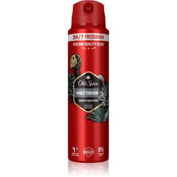 Old Spice Wolfthorn deodorant spray pentru barbati - imagine 2